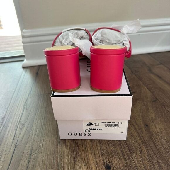 Guess Women's Gables Pink Sandals NEW - Picture 4 of 6